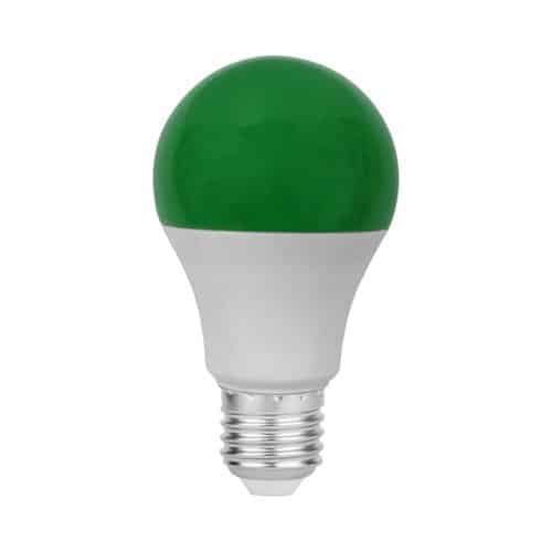 נורת ליבון לד E27 9W, אור ירוק