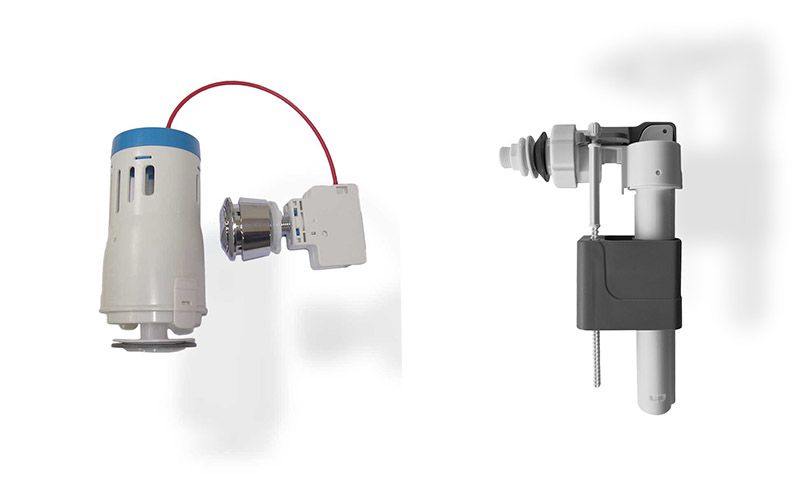 ערכת מנגנון כבל BASIC WDI ברגי פלסטיק, אריזה בשקית פלסטיק