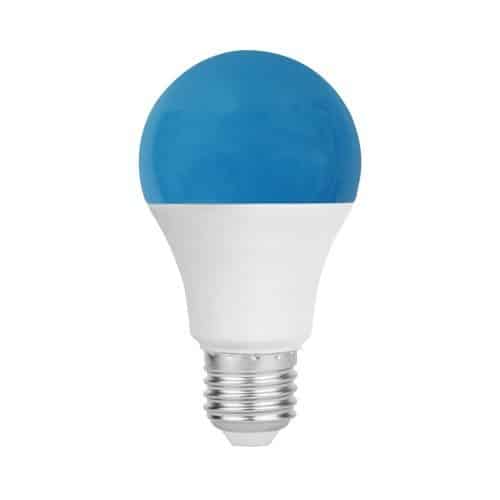 נורת ליבון לד E27 9W, אור כחול