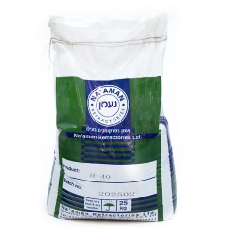 שק 25 ק”ג בטון חסין אש H-40G
