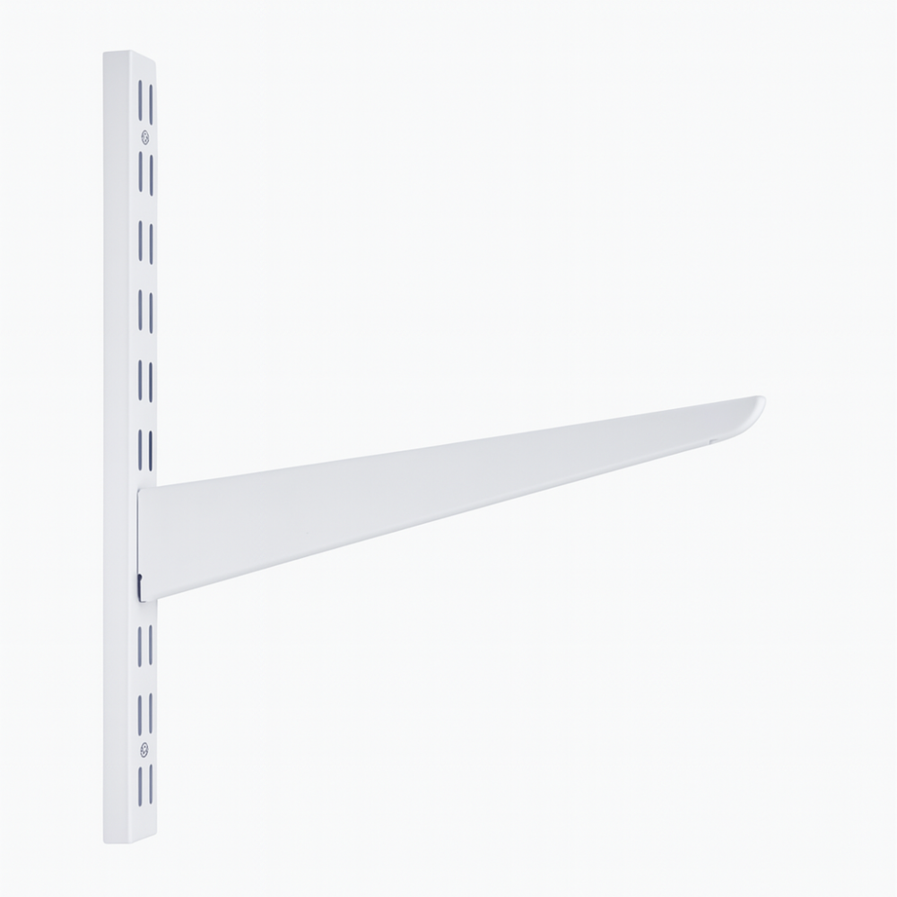 מסילה למדף SPUR לבן 100 ס"מ