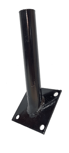 מתקן לתליית דגל + פלטה לקיר 4/2 חור