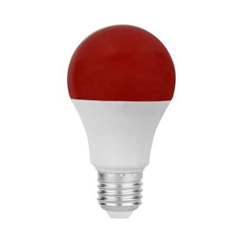 נורת ליבון לד E27 9W, אור אדום