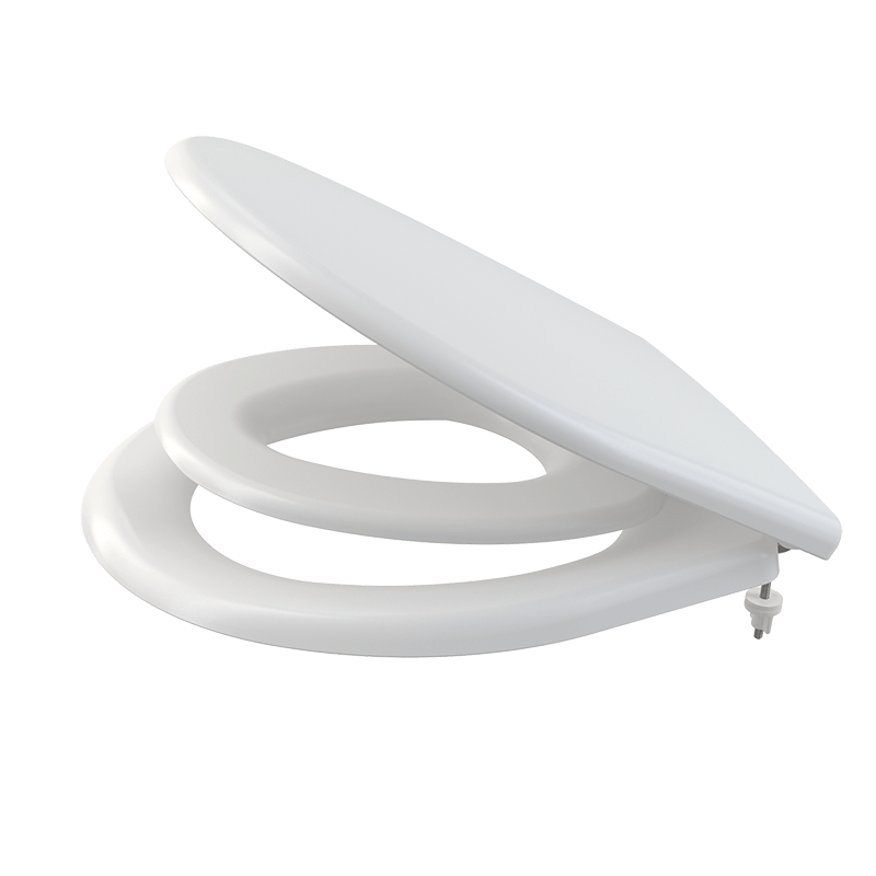 מושב אסלה משפחתי צירי נירוסטה סגירה שקטה (הידראולית)