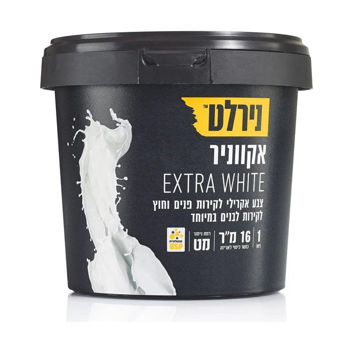 אקווניר EXTRA WHITE לבן 1 ליטר