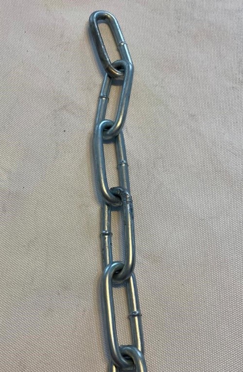 שרשרת חוליות ארוכה מברזל מגלוון לפי מטר