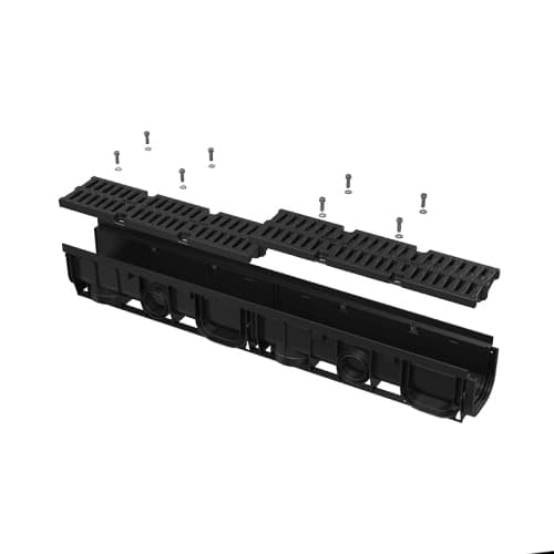 תעלת ניקוז 100 מ”מ עם מסגרת AVZ103-R104