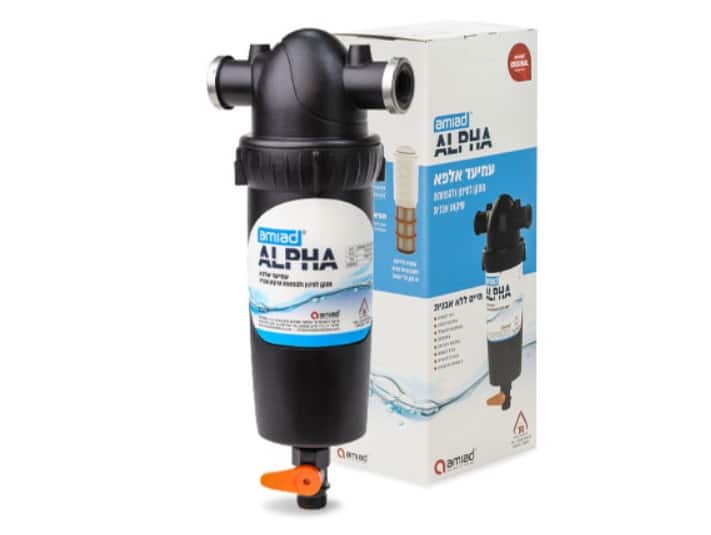 מסנן מים ביתי עמיעד אלפא להפחתת אבנית וטיהור המים