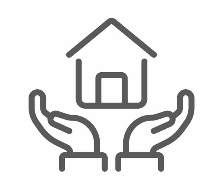 Real Estate line icon set, home symbols collection