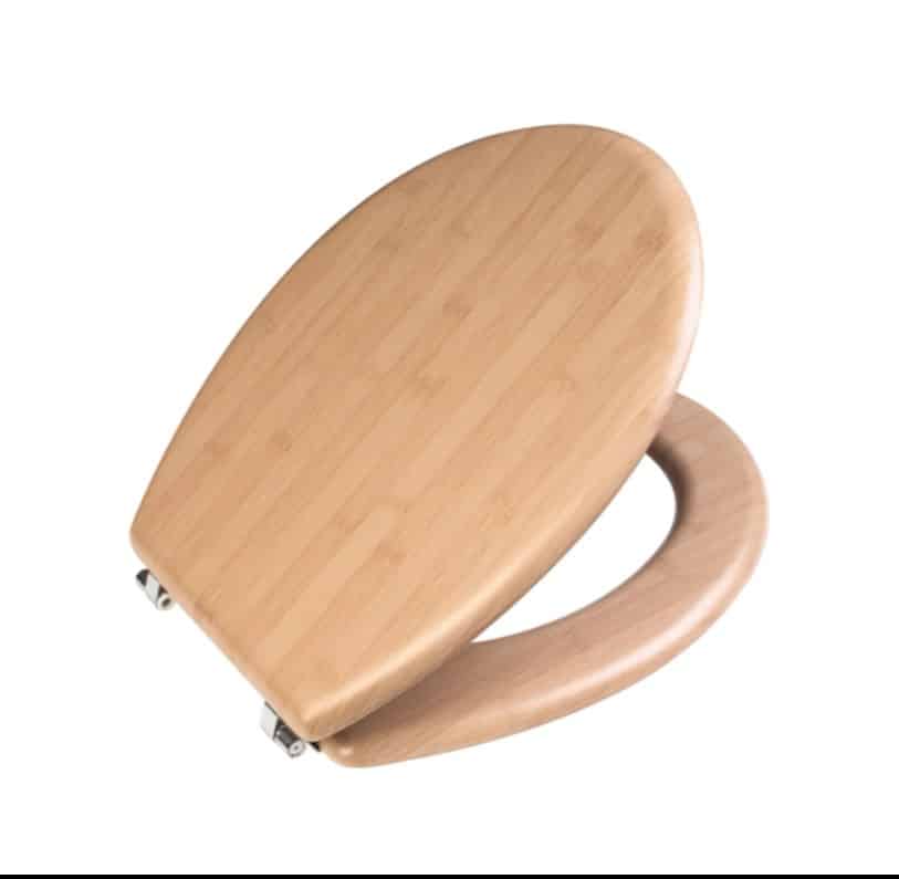 מושב אסלה MDF אגוז