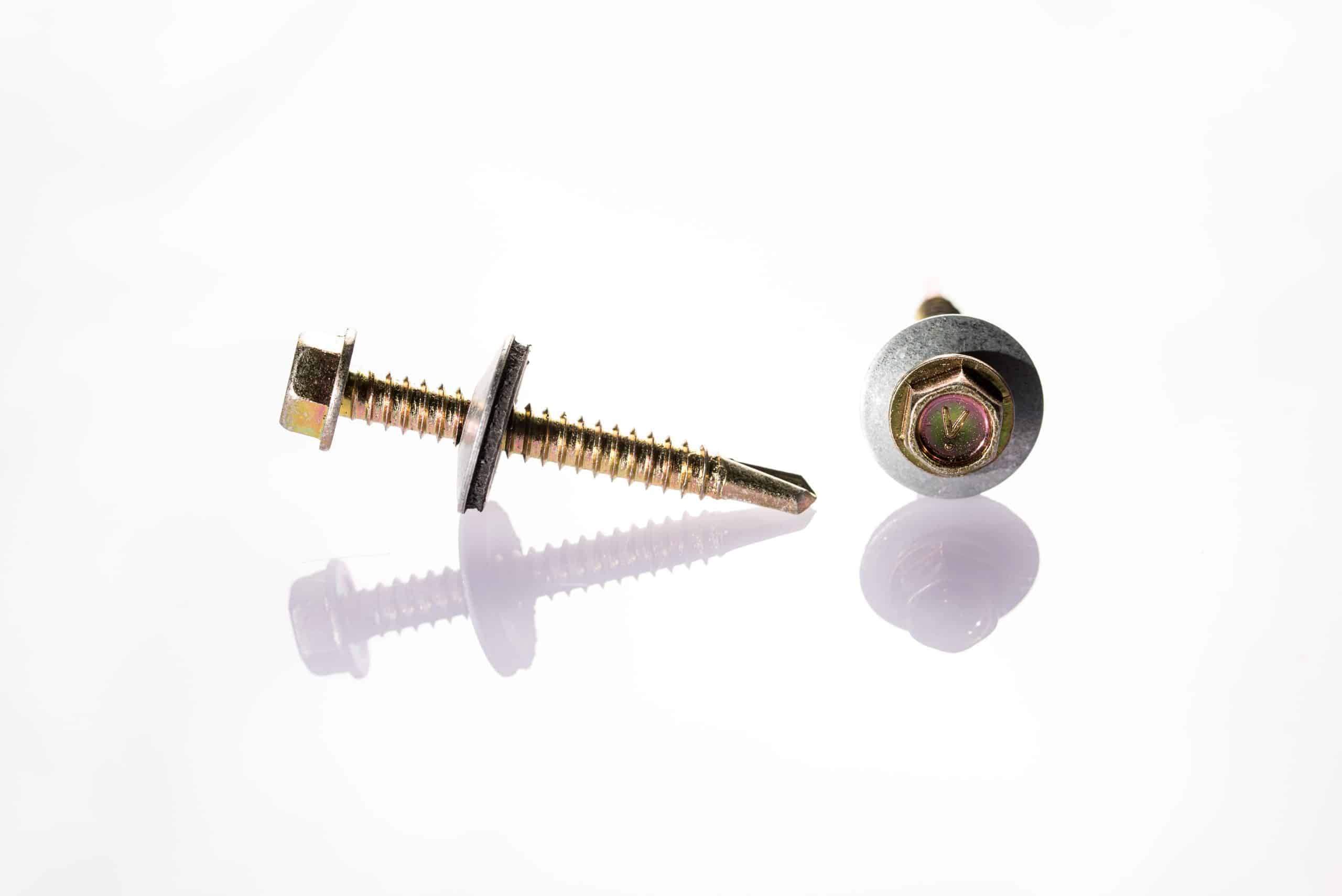 בורג איסכורית + אטם שפיץ במידות שונות