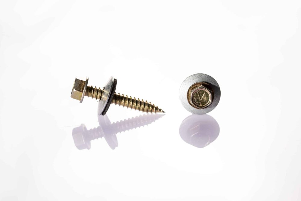 בורג איסכורית + אטם שפיץ במידות שונות