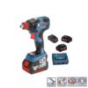 מברגה/מפתח רטיטה (אימפקט) בוש BOSCH GDX 18V-200C מטען + 2 סוללות 18V 5A