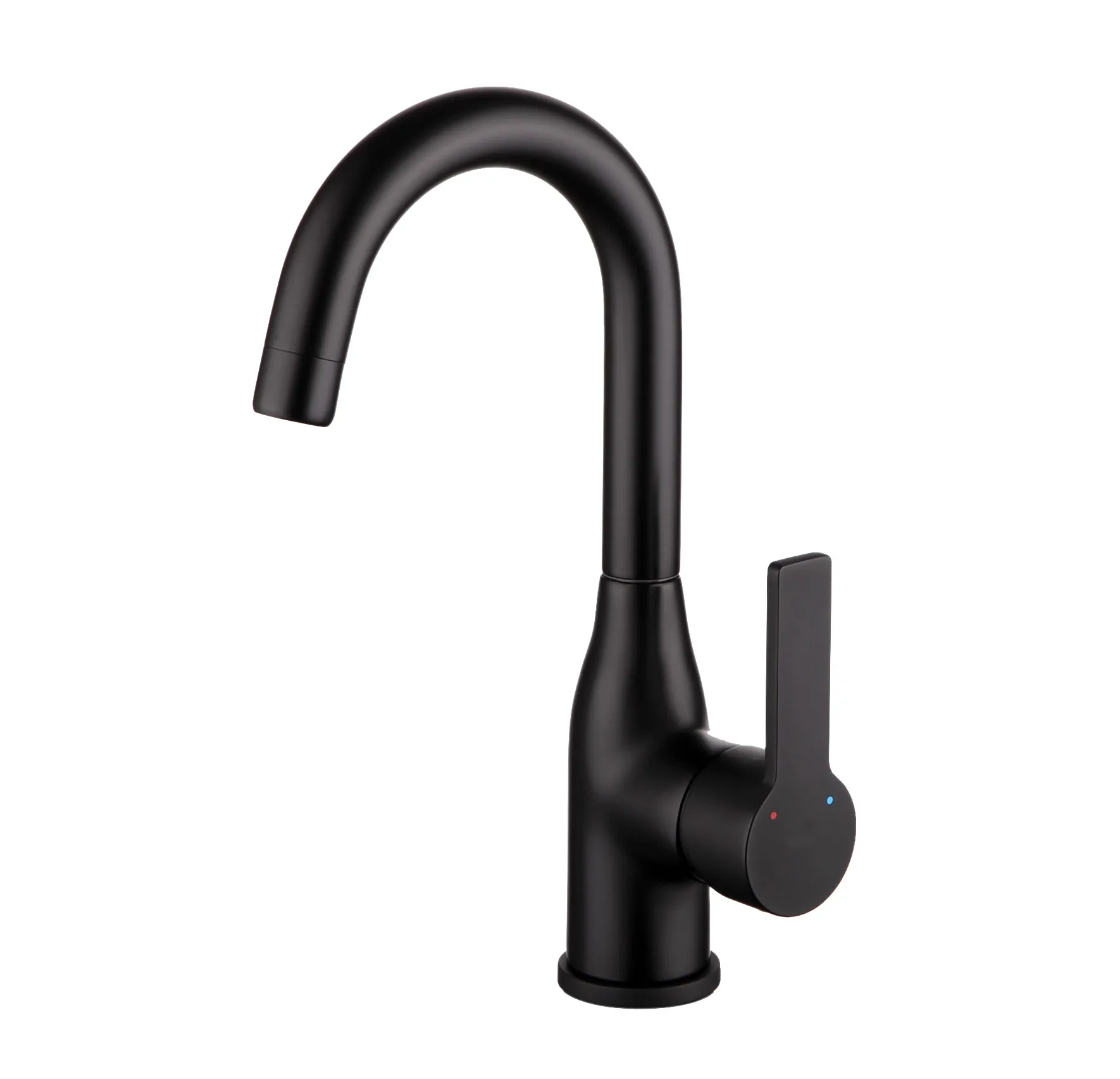 ברז שגיב ברבור שחור מט קצר מעוצב