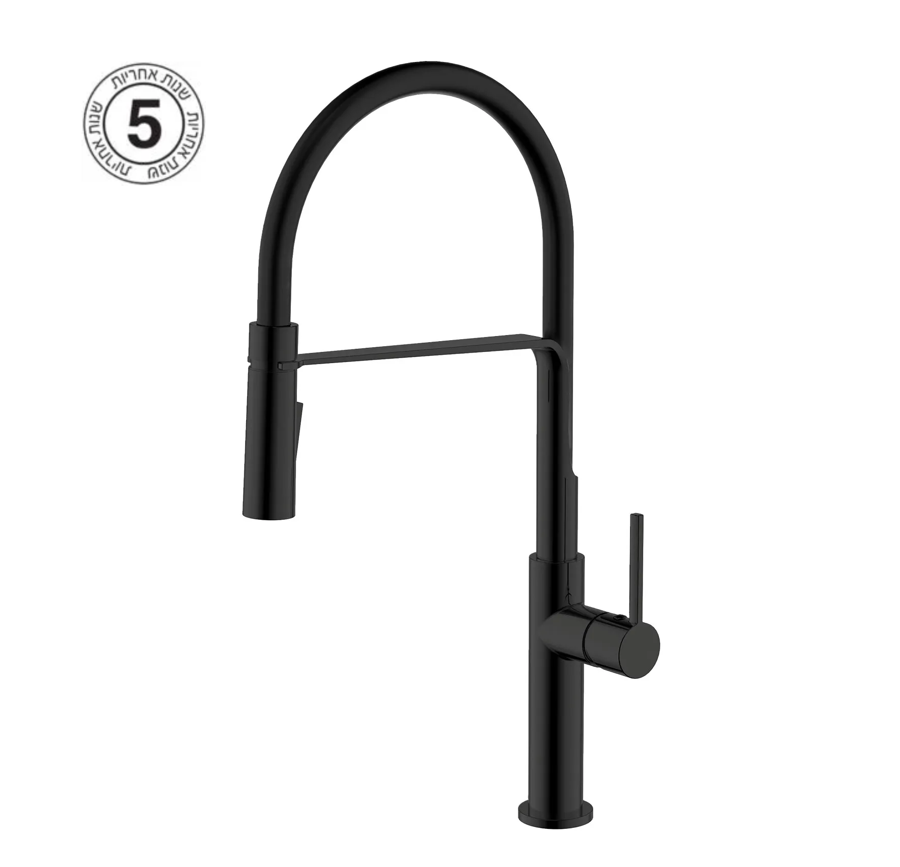 ברז מיקסר למטבח P5 שחור מט