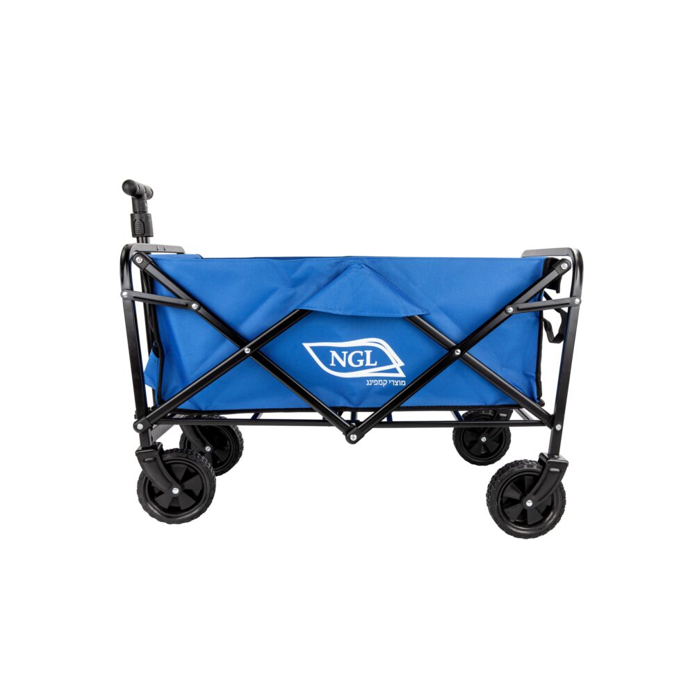 עגלת חוף וקמפינג קטנה מתקפלת