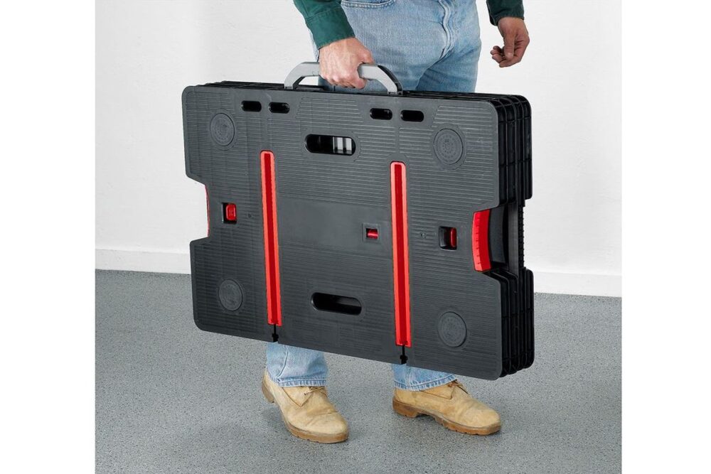 שולחן עבודה מתקפל FOLDING WORK TABLE לנשיאת משקל של עד 453 ק”ג