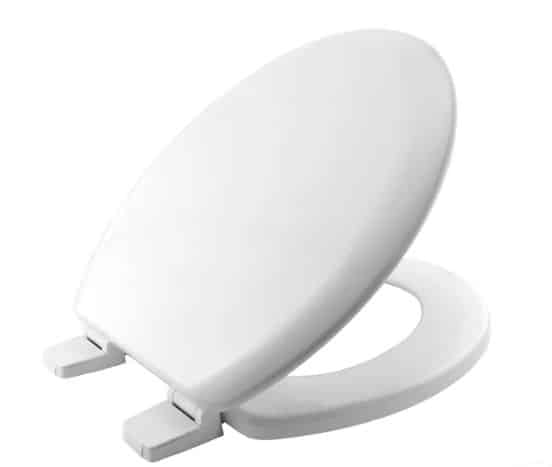 מושב אסלה שיקגו צירי BEMIS STA-TITE לבן