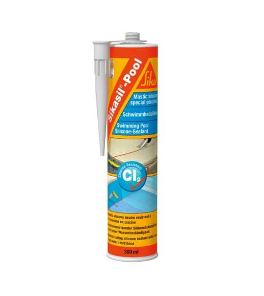 סיקה POOL לבריכות שחיה בשפורפרת אפור / לבן Sika