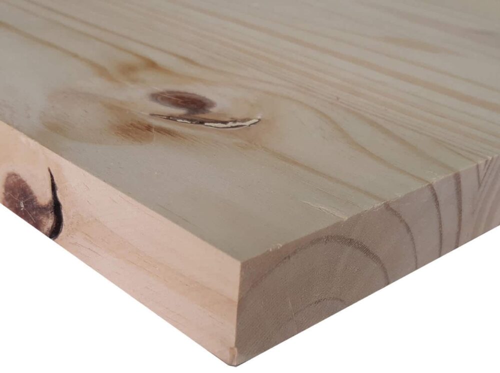 פלטות עץ אורן redwood מודבק 1.22/2.44 מטר עובי לבחירה