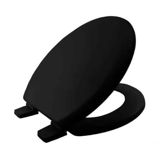 מושב אסלה שיקגו צירי BEMIS STA-TITE שחור