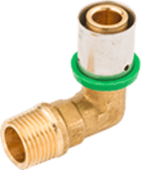 זווית לחיצה הברגה חיצונית SP במידות לבחירה