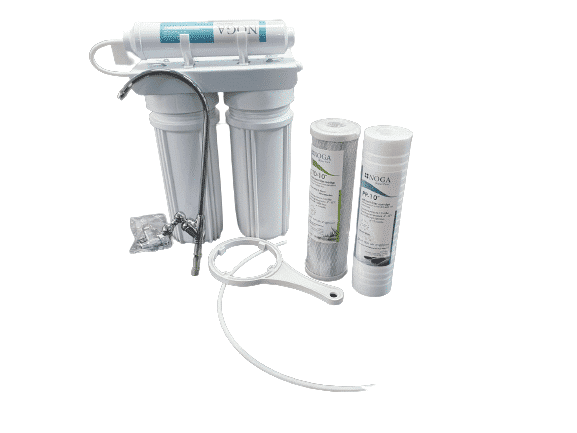 מערכת לטיהור מים 3 שלבים + ברז
