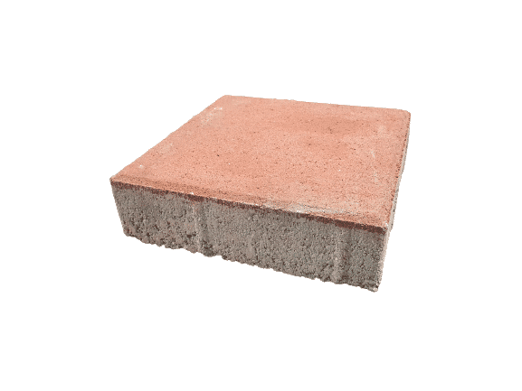 אבן משתלבת 20/20/6 ס”מ אפור /אדום