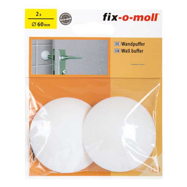 מגן לדלת ולקיר 60 מ”מ בצבע לבן / בז’