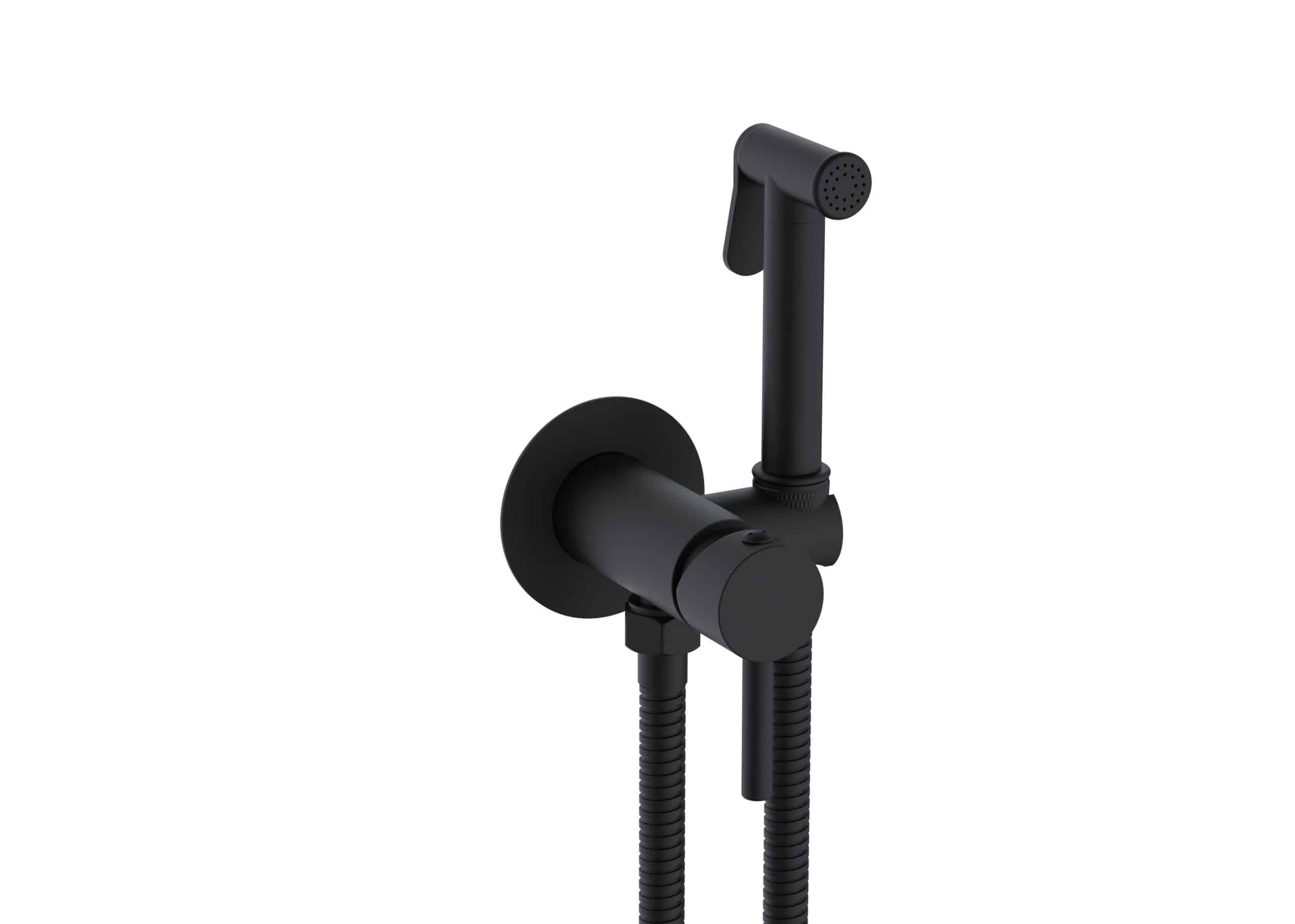 אינטרפוץ ומערכת שטיפה יוקרתית שחור מט שגיב