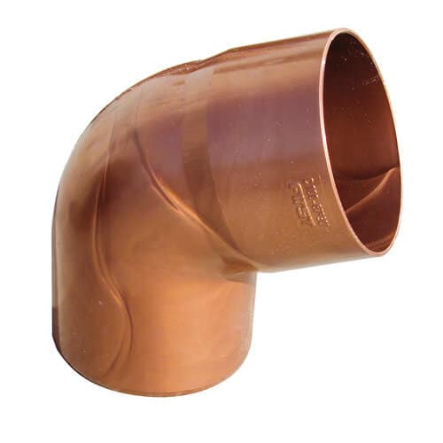 זווית לצינור 47 מעלות PVC למרזב בגוונים לבחירה