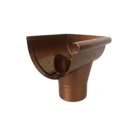 סגירה למרזב עם צינור יציאה ימין/שמאל PVC בגוונים לבחירה