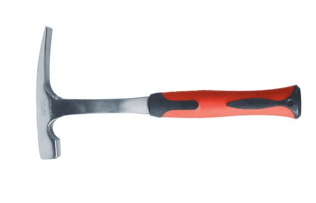 פטיש בנאים שטוח דו קומפוננטי ברזל 500 גרם