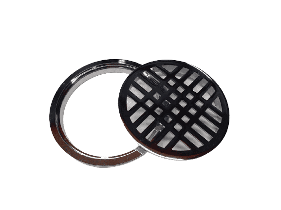 רשת ביוב מונח “4 עגול ציפוי כרום