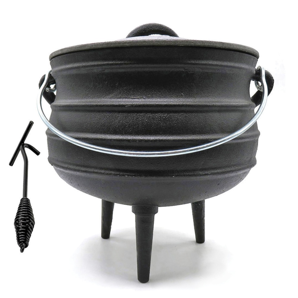 סיר פוייקה מברזל יצוק | 6 ליטר | גודל 2