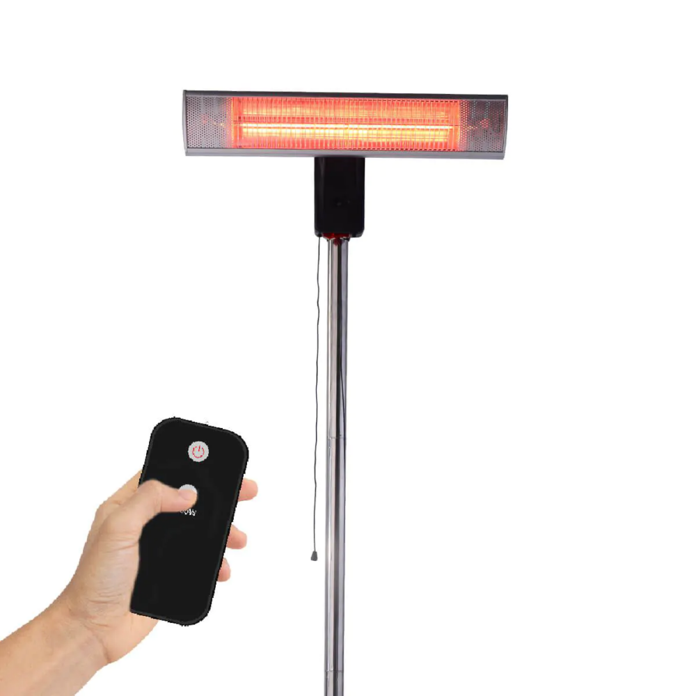 מקרן חימום 2000W עומד עם שלט