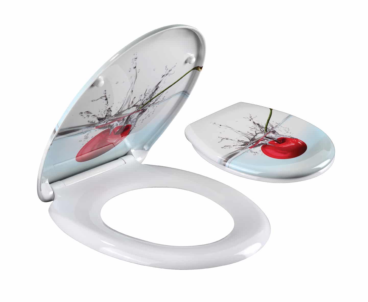 מושב אסלה טריקה שקטה דובדבן AQUILA