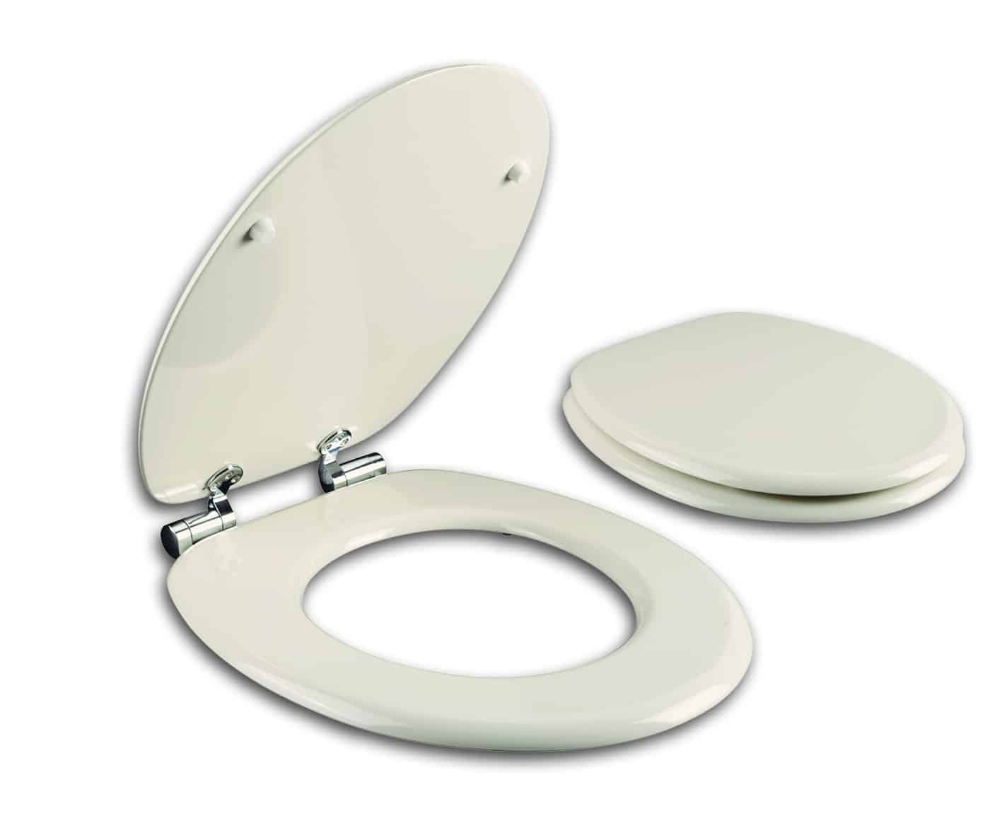 מושב אסלה טריקה שקטה MDF עם התקנה עילית פרגמון AQUILA PRIMIUM