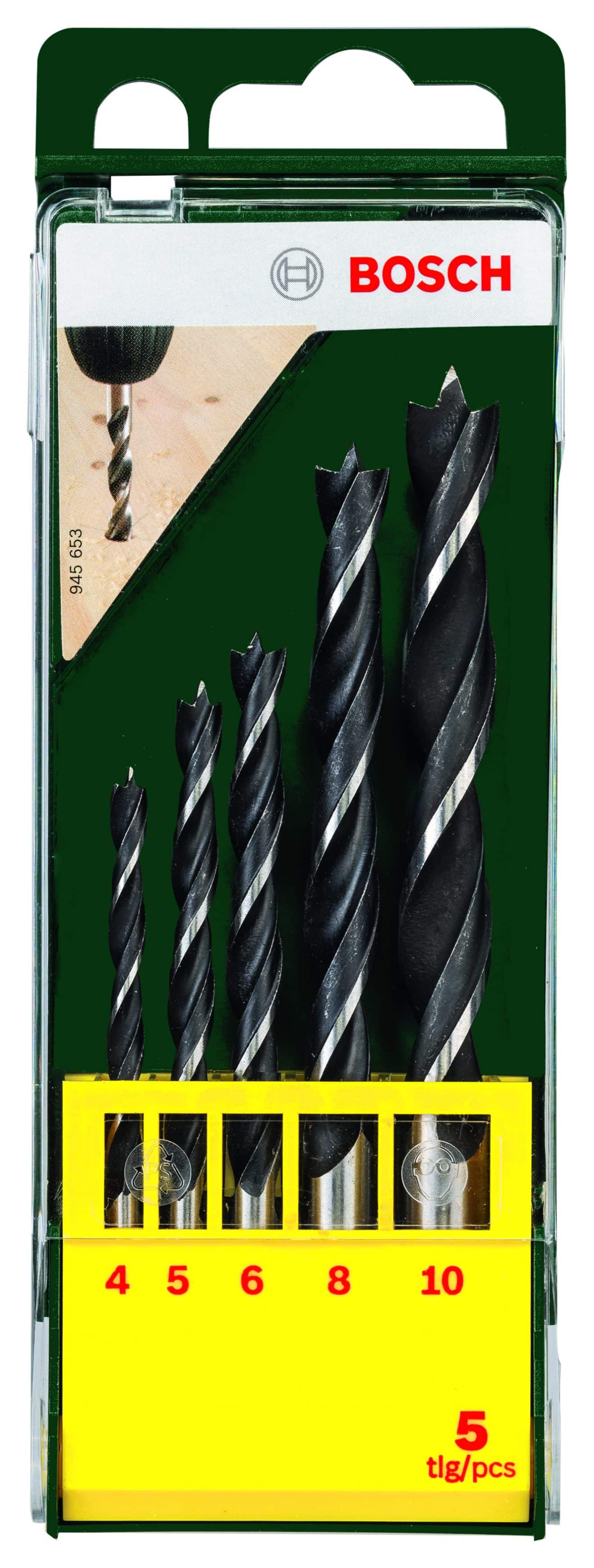 סט 5 מקדחים לעץ BOSCH X-LINE