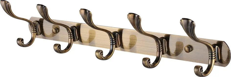 קולב מגבות 5 ווים אל-חלד עמנואל ברונזה AQUILA