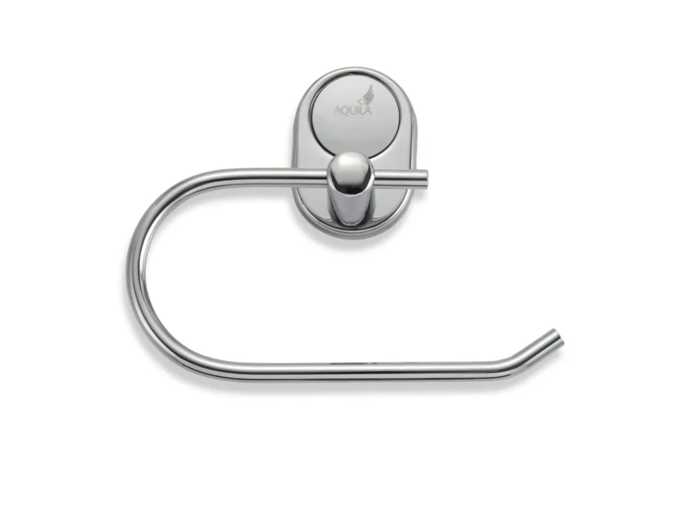 מחזיק נייר טואלט פתוח אלמוג כרום ניקל AQUILA