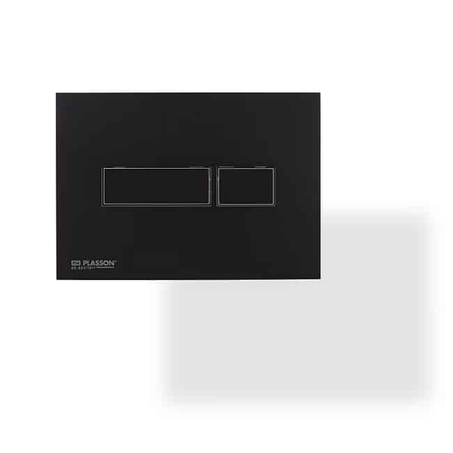 לחצן למיכל הדחה סני SANI 200 דגם 201 שחור מט