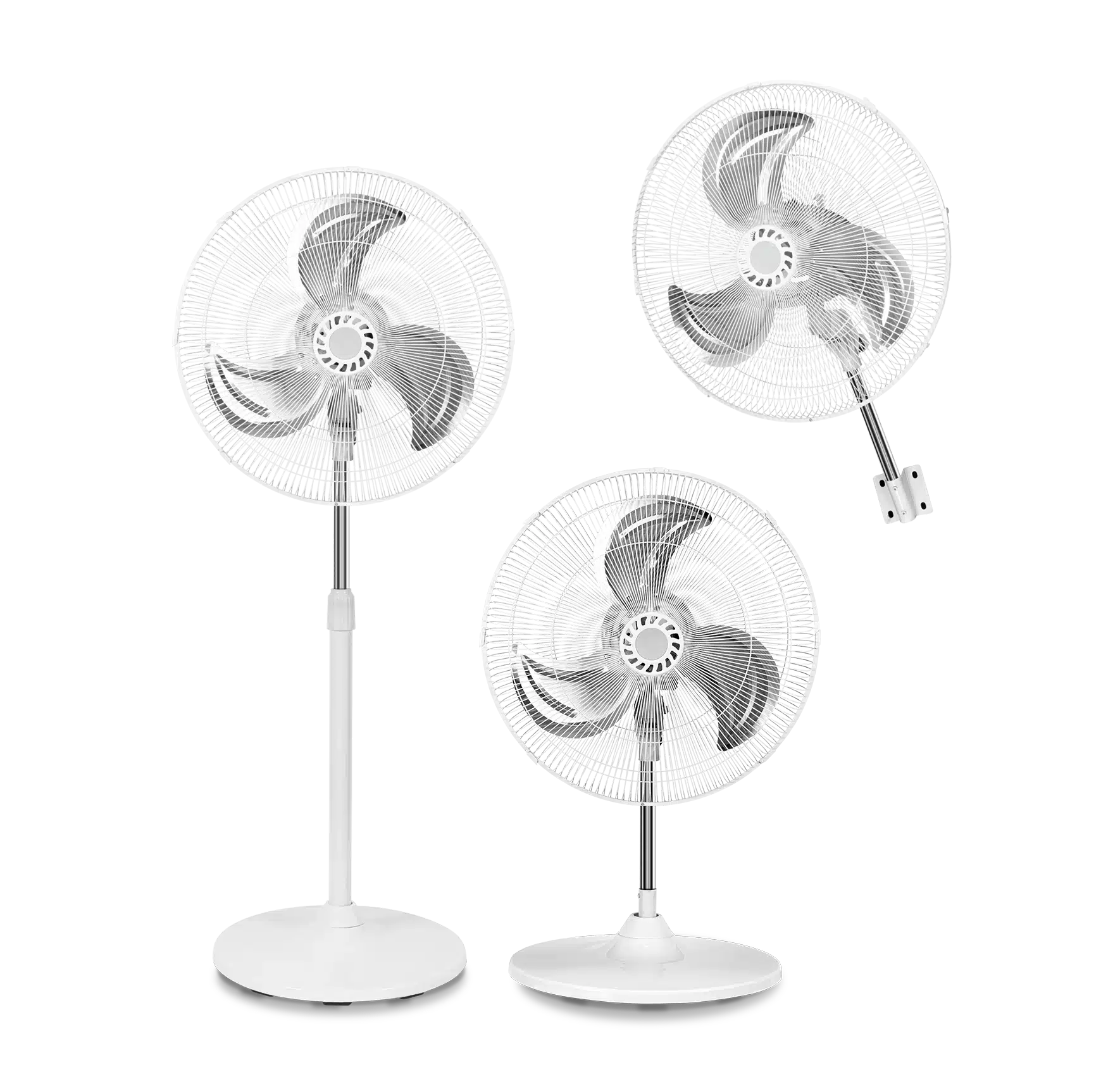 מאוורר תעשייתי “20 משולב 3 ב-1 לבן