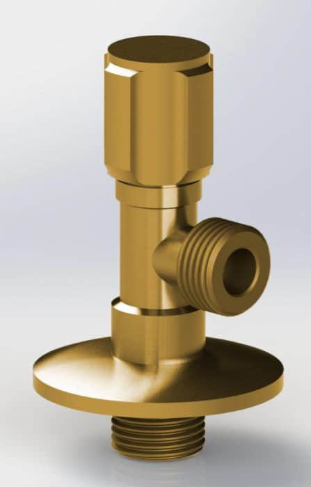 ברז ניל זוויתן שגיב “1/2-“1/2 זהב מוברש