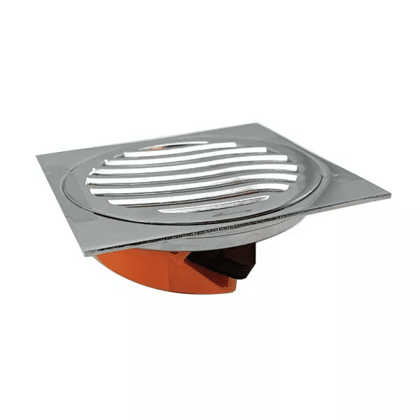 ספאדיני קופרה סטיל - רשת ניקוז מרובעת פלוס קלאפה כרום