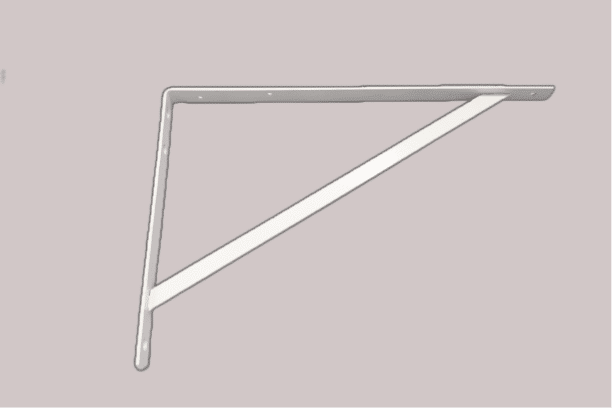 תומך למשקל כבד לבן