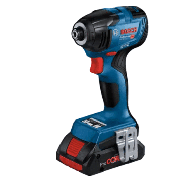 מברגת אימפקט ברשלס GDR 18V-210C כולל 2 סוללות 4 אמפר PROCORE ומטען