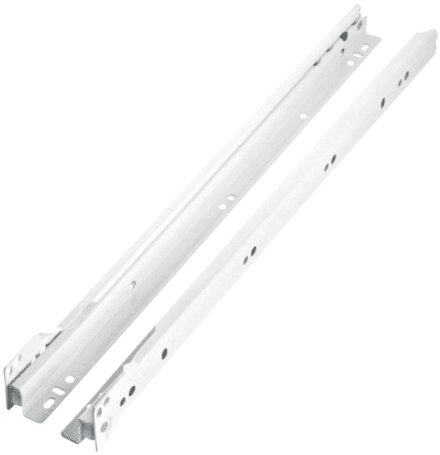 זוג מסילות למגירה