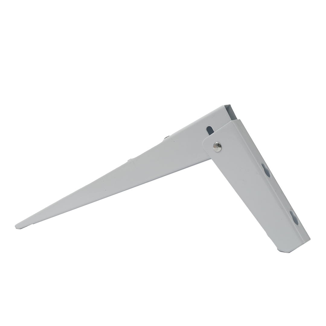 תומך מדף מתקפל בצבע לבן במידות שונות