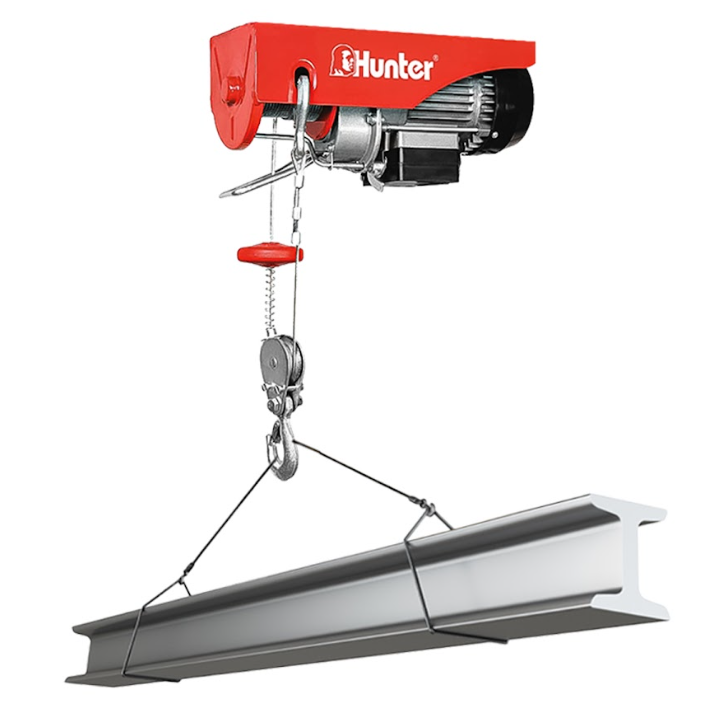 כננת הרמה חשמלית כבל 18 מטר + שלט HUNTER